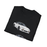 1989 240SX Car Illustration T-Shirt | JDM Coupe Side Front Rear