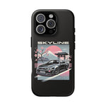 R34 Skyline GT-R Sakura Mountain JDM Tough Phone Case Gift