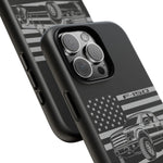 F150 Truck Phone Case American Flag Pickup Tough Cover Gift Art