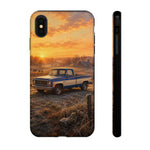 73 Chevy C10 Square body Truck Two-Tone Sunrise Tough Phone Case