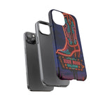 Neon Cowboy Boot phone case | High Noon Saloon design