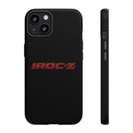 Camaro IROC-Z Retro Sunset Stripe Emblem Tough Phone Case Cover Gift