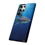 Tiger Shark Phone Case, Dappled Blue Water Tough Cover