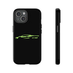 Lime Green C8 Corvette Phone Case for Chevy Fans, Tough Protective Cover