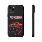 Tri-Power Classic Muscle Car GTO phone case | Retro Automotive Graphic