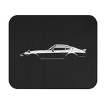 1970s Datsun Z Car Mouse Pad | Retro Sports Coupe Silhouette