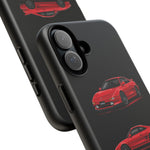 Red MR2 JDM Sports Car Phone Case Tough Multi View
