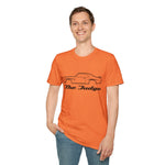 1970 GTO Judge Black Outline Silhouette Emblem Classic Car T-Shirt Fan Gift