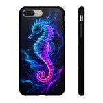 Neon Seahorse Phone Case | Tough Protective Case