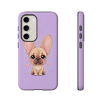 French Bulldog Bat Ears Kawaii Pet Dog Art Tough Phone Case