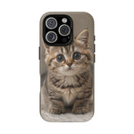 Munchkin Kitten Phone Case, Macro Close-Up Portrait Cover