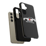 R34 Skyline Japanese Flag Race Car Phone Case | JDM GT-R Tough Cover