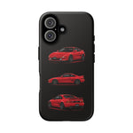 Red MR2 JDM Sports Car Phone Case Tough Multi View