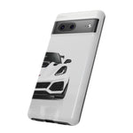 Arctic White C7 ZR1 Tough Phone Case for Vette Owners