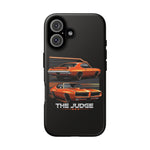 1969 GTO Judge Orange Muscle Car Tough Phone Case Cover Gift