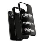 R32 Skyline Phone Case White, Three-View Vector Cover, Gift GTR Fans