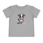 Moo-ve Over Retro Cow Cute Toddler Boys Girls T-Shirt Baby Gift