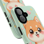 Shiba Inu Kawaii Chibi Smile Pet Dog Art Tough Phone Case