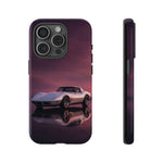 Soft White C3 Corvette Mauve Sky Phone Case