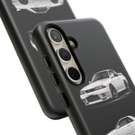 R32 Skyline Phone Case White, Three-View Vector Cover, Gift GTR Fans