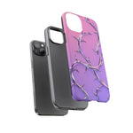 Chrome Thorn Vine Phone Case Vaporwave Tough Cover