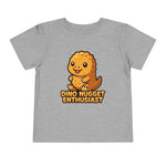 Dino Nugget Enthusiast Funny Toddler Boys Girls T-Shirt Kid Gift