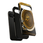 Hundred Spoke Wire Wheel Macro Tough Phone Case
