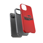 Red 1967 Corvette Art Phone Case, C2 Sting Ray Classic Sports Car Cover, Gift