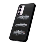 Silver Prelude Sports Coupe Tough Phone Case for JDM Fans