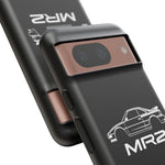 MR2 White Side Silhouette JDM Tough Phone Case Cover Gift