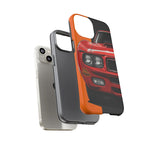 GTO The Judge Red Muscle Car Illustration Phone Case | Retro Classic Car
