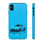 RX-7 Cyan Studio Phone Case Studio Color Match Car Art