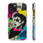 Punk Rock Star Phone Case | Graffiti Collage Anarchy Design