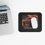 American Steel Mouse Pad Lifted Ford F-150 Classic Truck USA Flag Desk Mat