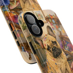 Guilty French Bulldog Phone Case, Confetti Watercolor Cover