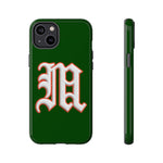 Old English Miami M Logo Phone Case, Tough Protective Cover