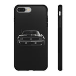 1969 Camaro Black Restomod Front Tough Phone Case Cover Gift
