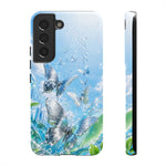Copy of Silver Butterflies Tough Case | Blue Sky Water Droplets Phone Cover