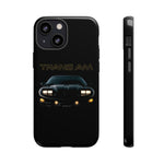 Dark 1998 Trans Am Front View Muscle Car Tough Phone Case Gift