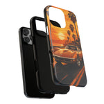 Orange Corvette C3 Stingray Sunset Palms Phone Case