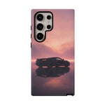 C8 Corvette Silhouette Pastel Horizon Case