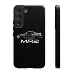 MR2 White Side Silhouette JDM Tough Phone Case Cover Gift