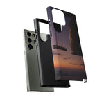 Temple Bell Sunset Phone Case Japan Zen Tough Case