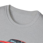 Red Vintage 1960 Chevy Impala Trio T-Shirt | Classic Car Illustration