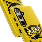 2010 Camaro SS Yellow Muscle Car Tough Phone Case Cover Gift