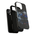 Camaro ZL1 Phone Case, Blue Track Smoke Studio Cover