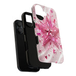 Pink Glitter Star Tough Case | Sparkle Phone Case