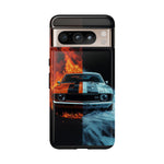 1969 Camaro Fire Ice Muscle Tough Phone Case Cover Gift Art