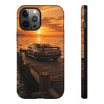 Sunset Skyline R32 on Pier phone case | Tough Covers