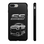White SS Camaro reflection phone case | Car muscle car phone case